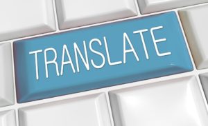 Text translated for agency clients